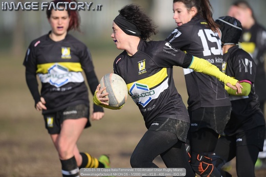 2020-01-19 Coppa Italia Femminile 1103 Amatori Union Rugby Milano